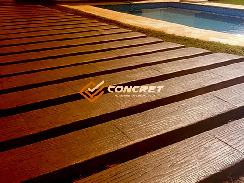 Concreto Estampado design e resistência